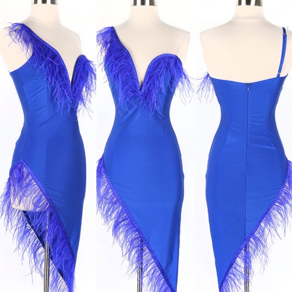 Feather dress